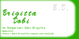 brigitta dobi business card